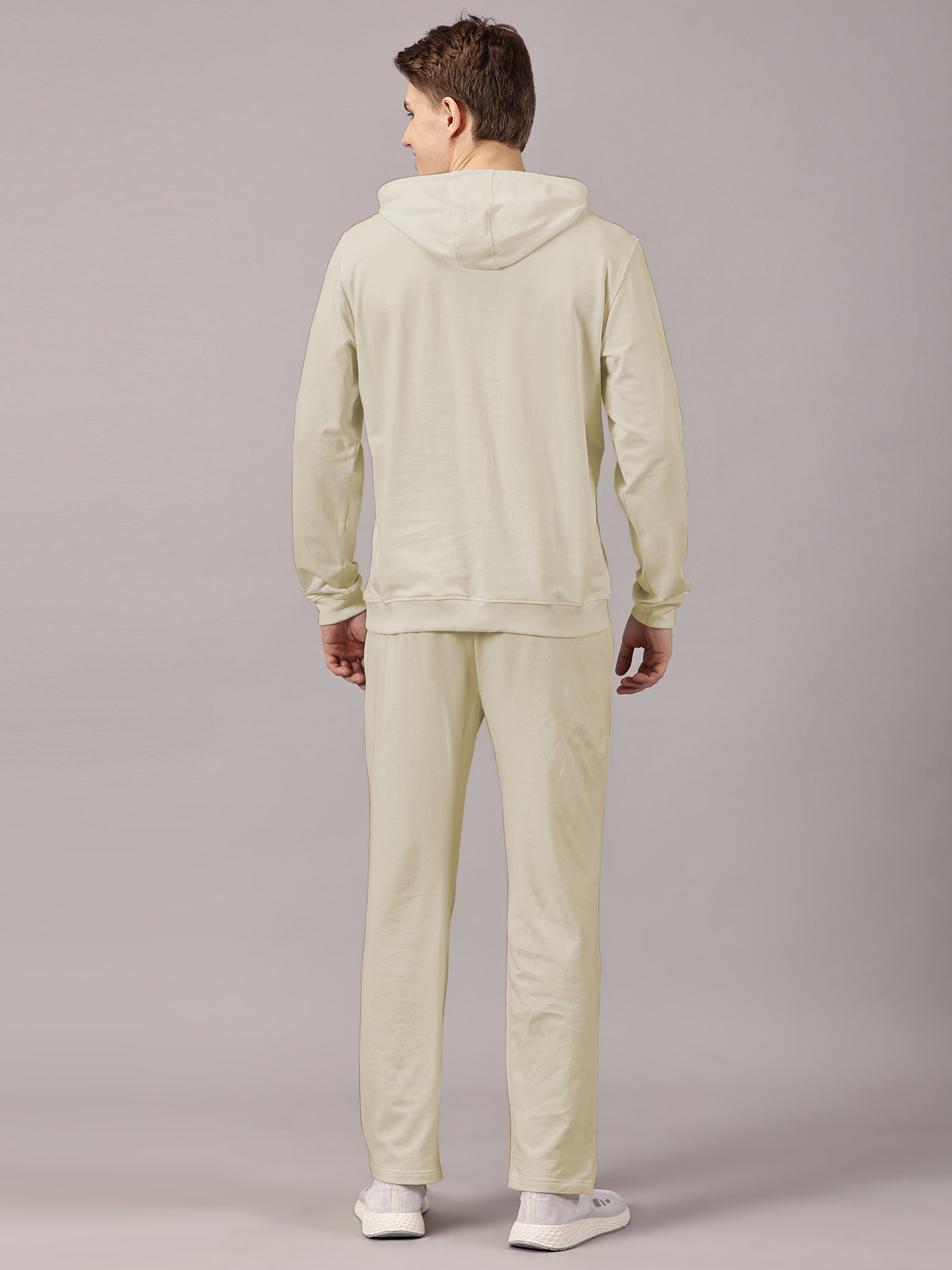 Active Wear : Sports Track Suit Beige
