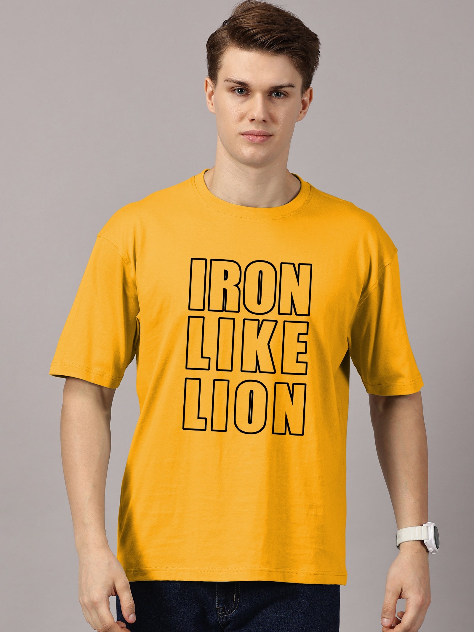 Oversized : Iron Like Lion T-Shirt