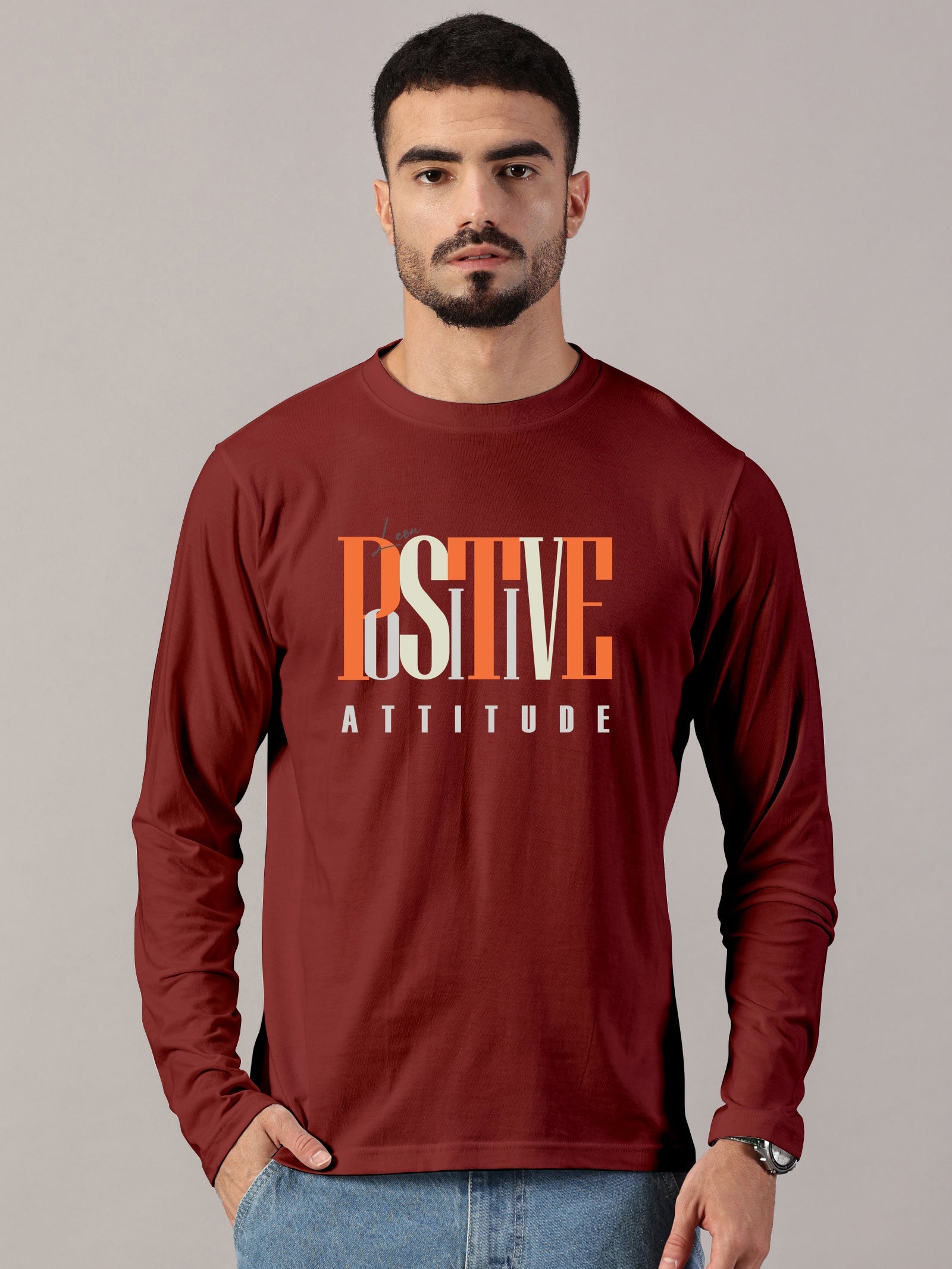 Basics : Positive Attitude T-Shirt