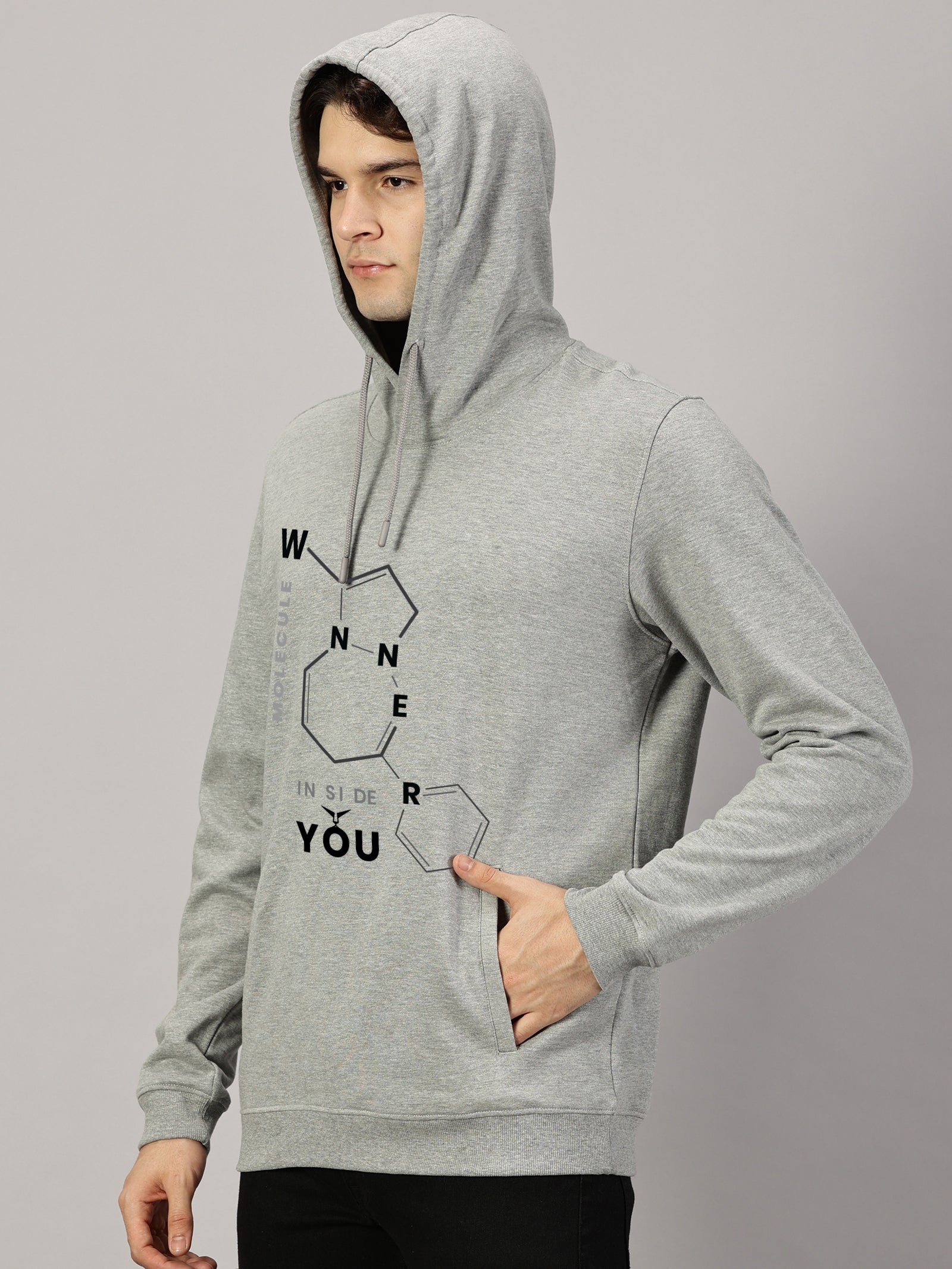 Sweatshirt : Winner Printed Hoodie
