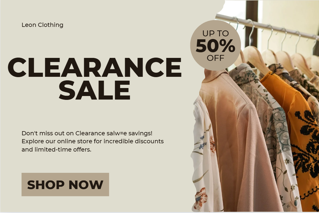 Clearance Sale