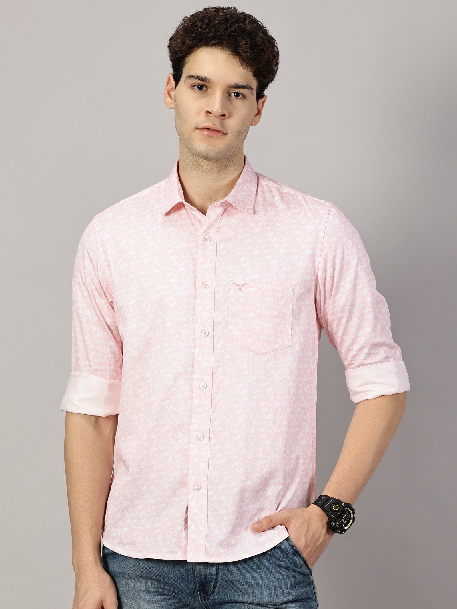 Casuals : Floral Printed Shirt