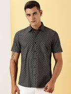 Casuals : Floral Print half sleeve shirt