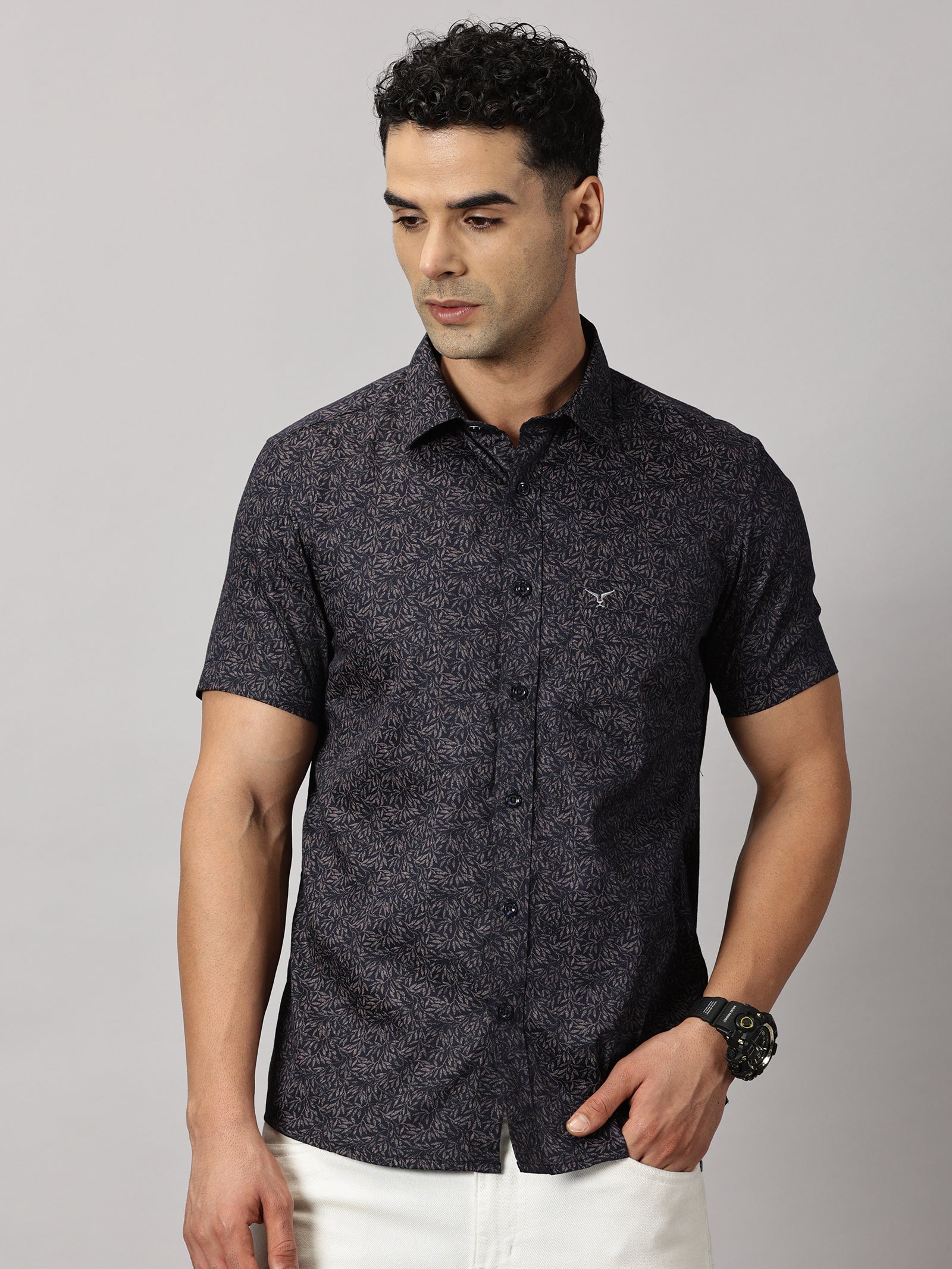 Casuals : Floral Printed Shirt