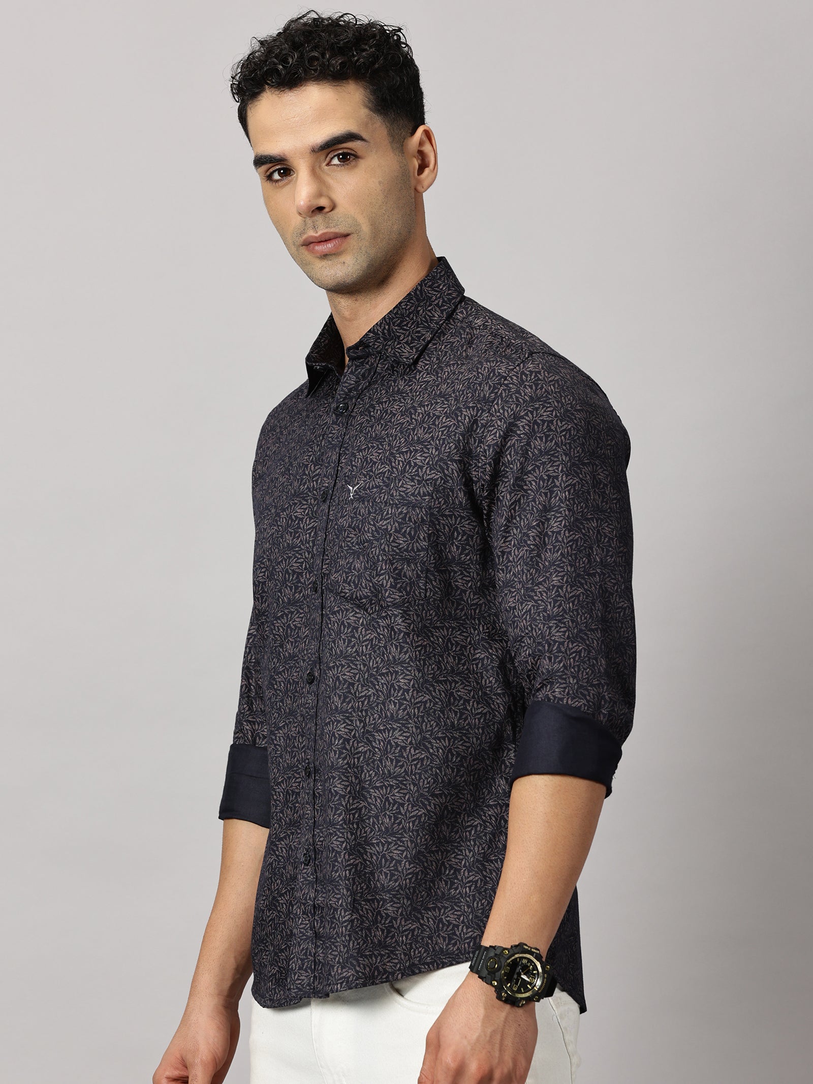 Casuals : Floral Printed Shirt