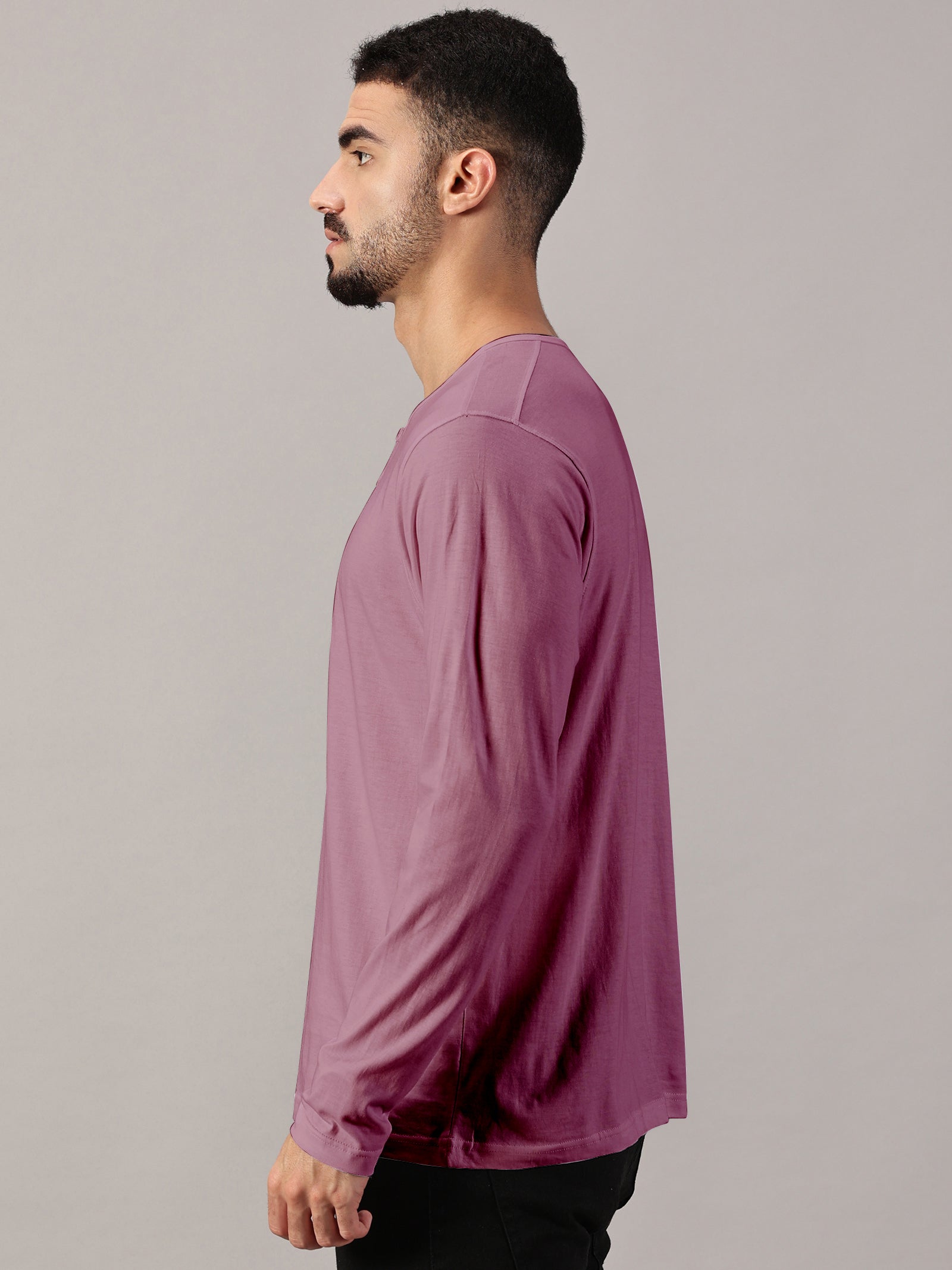 Casuals : Henley Neck T-Shirt