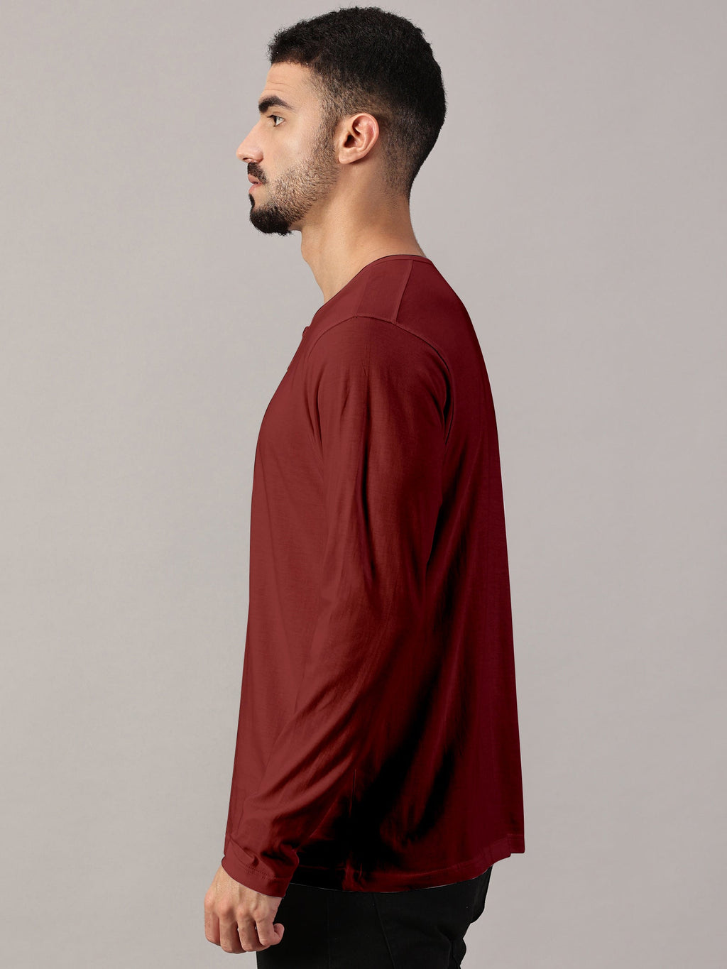 Casuals : Henley Neck T-Shirt