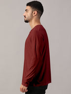 Casuals : Henley Neck T-Shirt