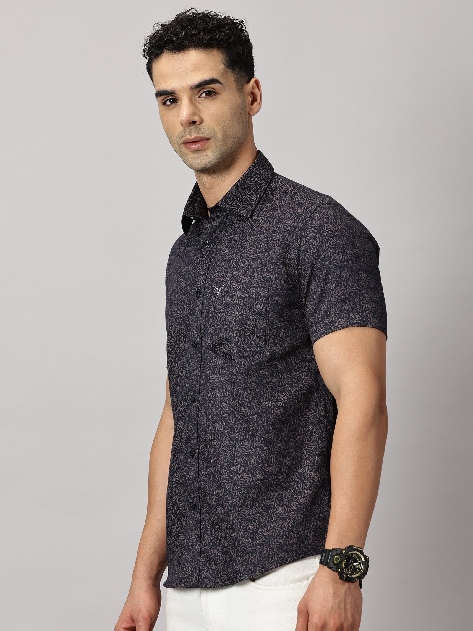 Casuals : Floral Printed Shirt