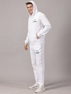 active wear : Sports Track Suit White