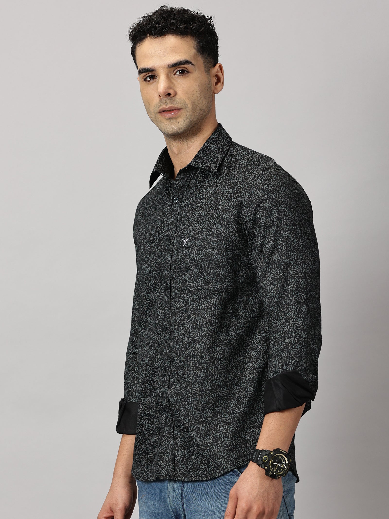 Casuals : Floral Printed Shirt