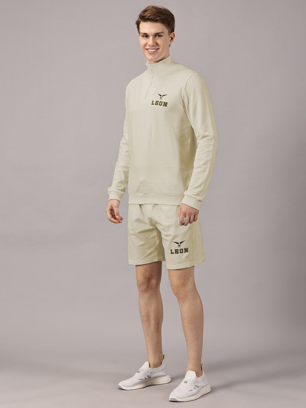 active wear :Sports High Neck and Shorts sets