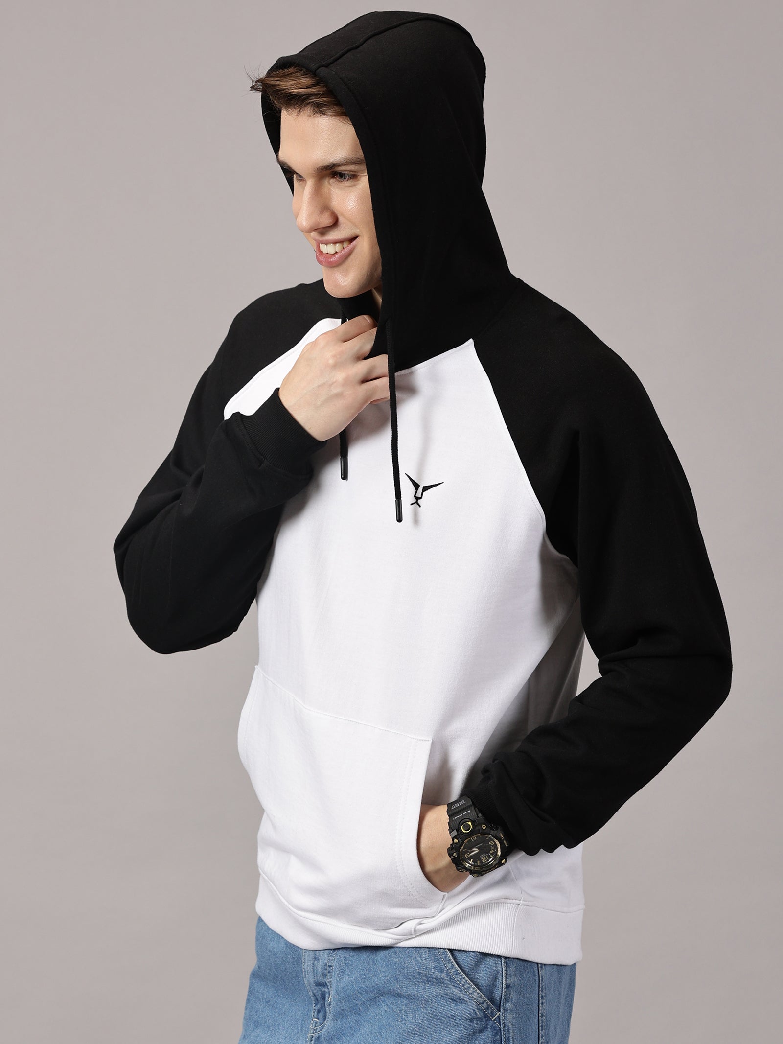 Sweatshirt : Raglan Hoodie