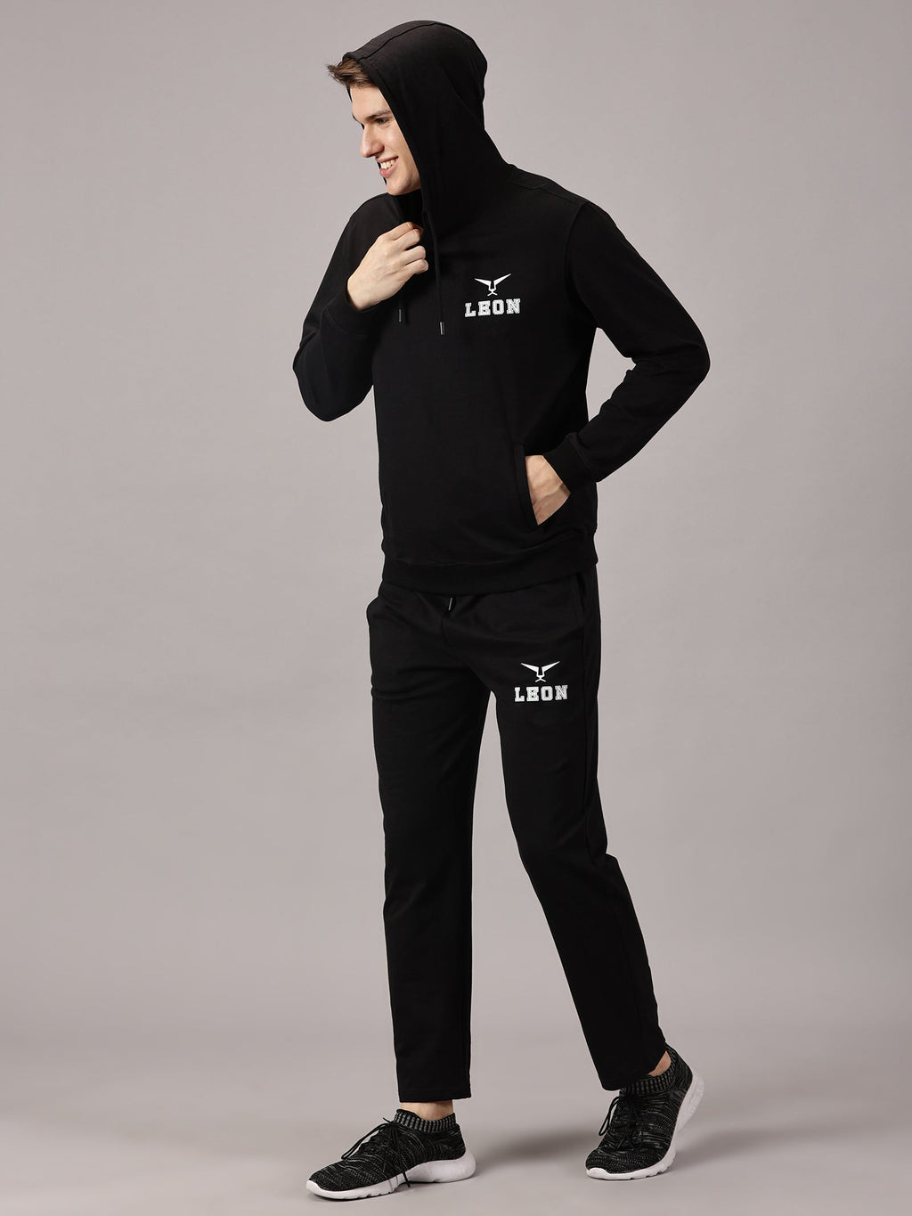 active wear : Sports Track Suit Black