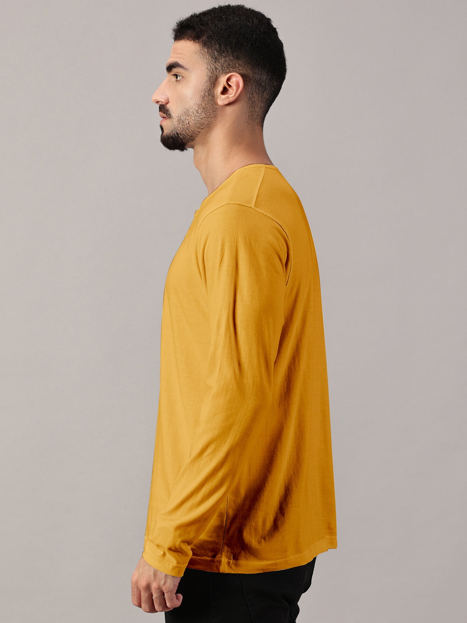 Casuals : Henley Neck T-Shirt