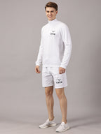 Active Wear :Sports High Neck and Shorts sets