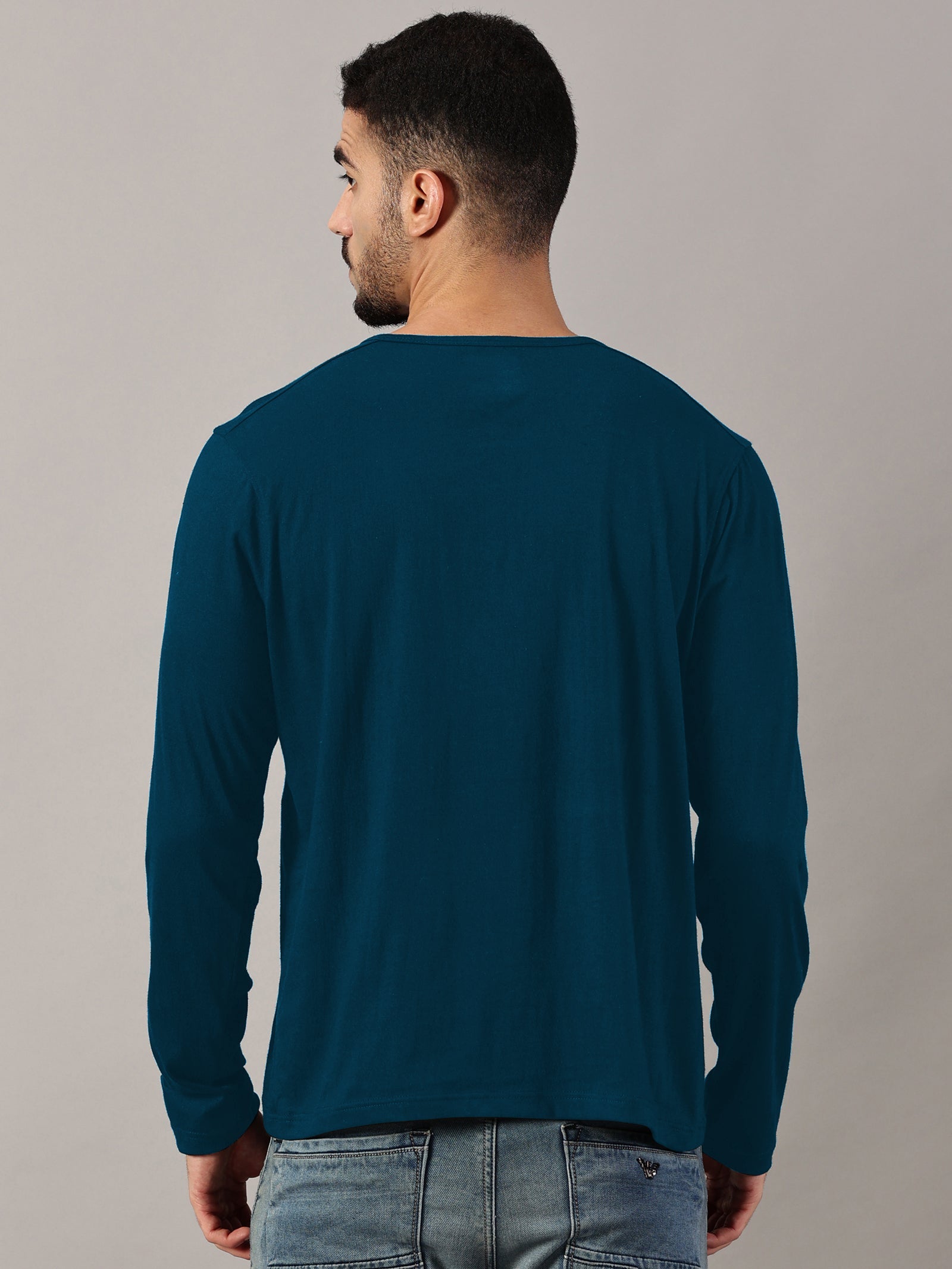 Casuals : Henley Neck T-Shirt