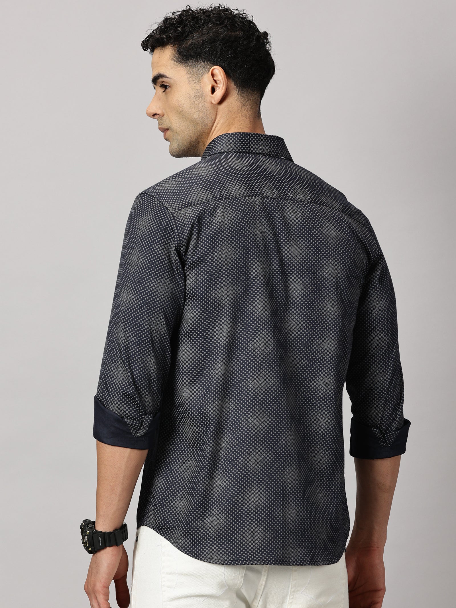 Casuals : Dots Printed Shirt