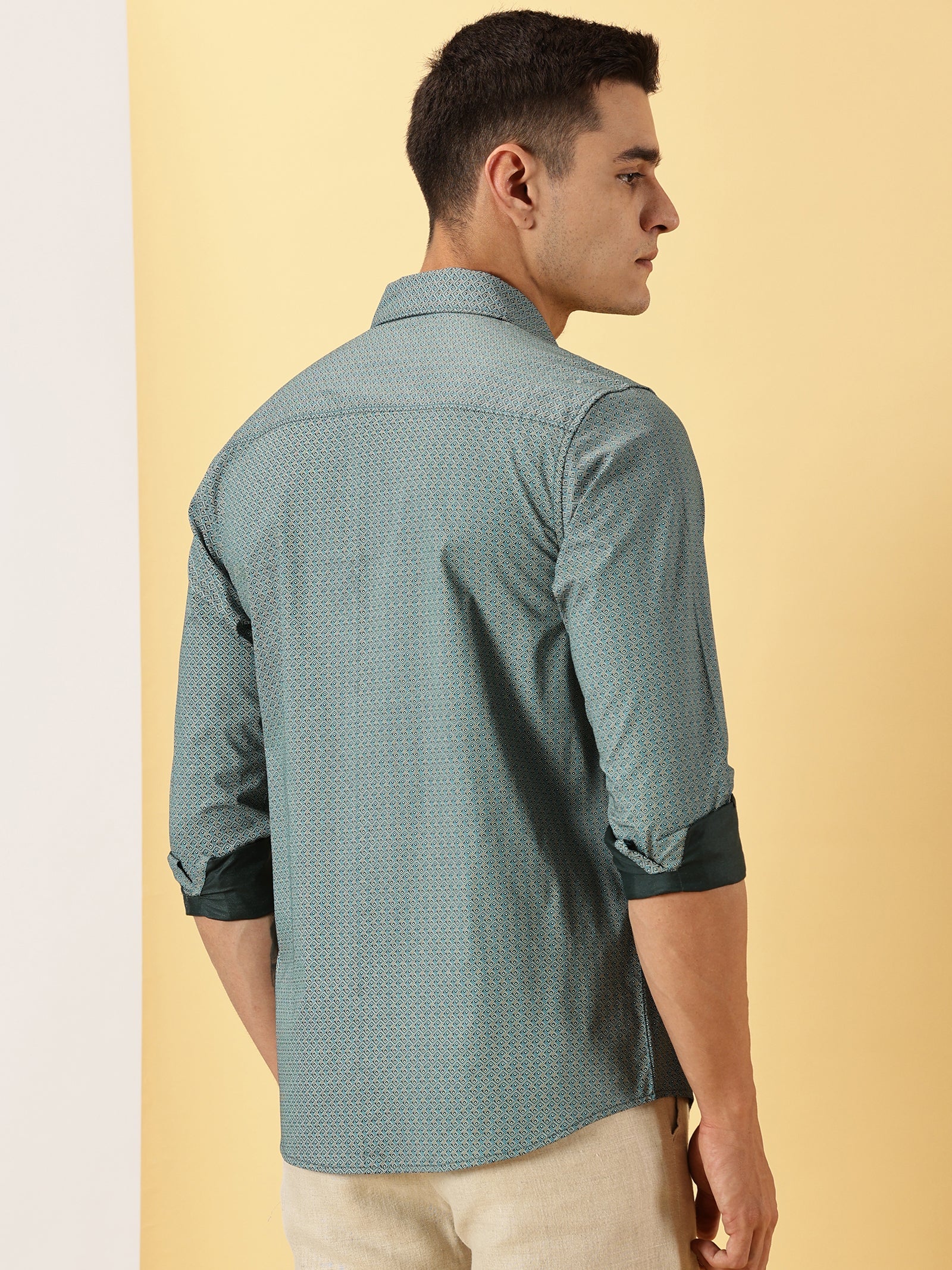 Casuals : 3D Print fullsleeve shirt