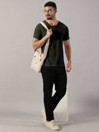 Casuals : Henley Neck T-Shirt