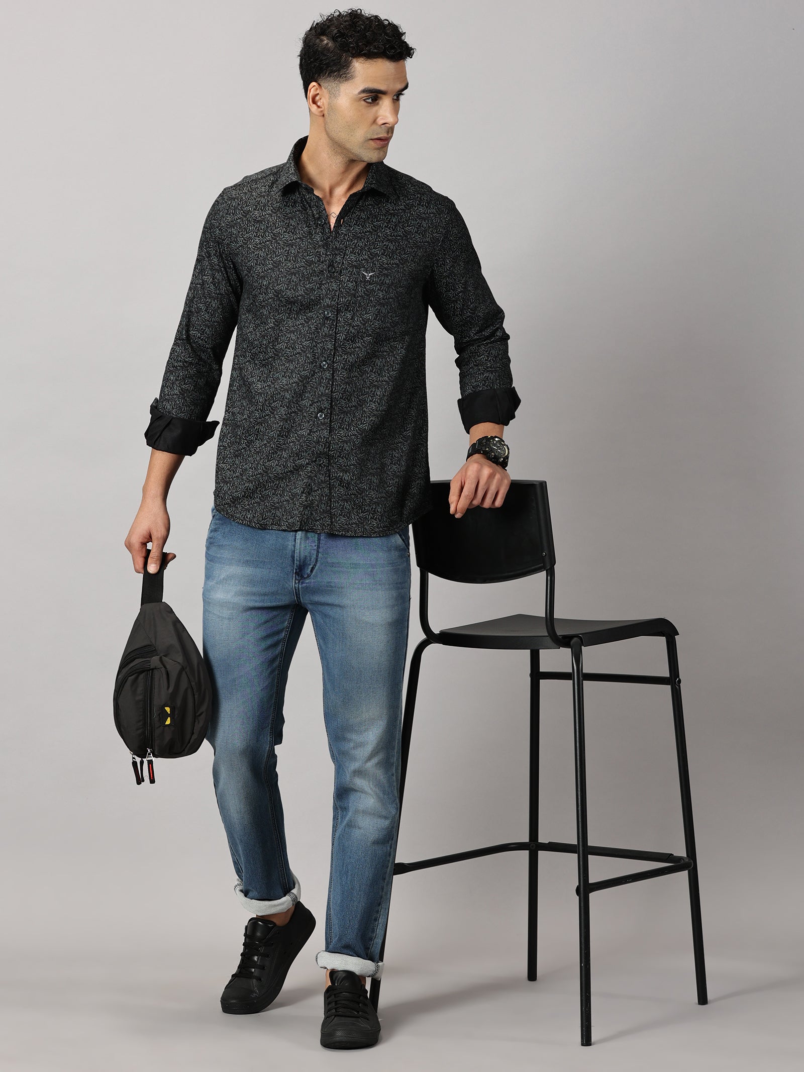 Casuals : Floral Printed Shirt