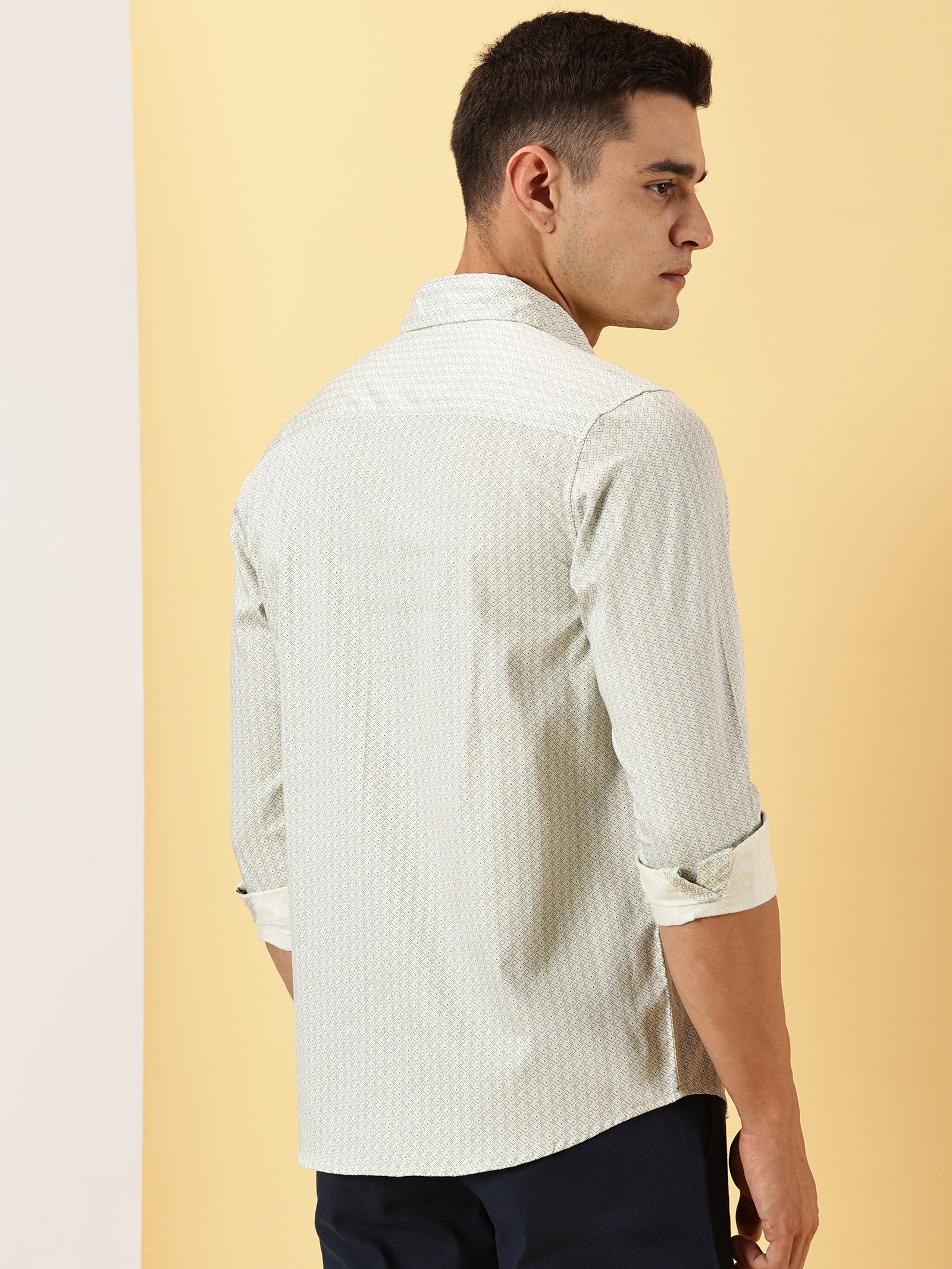 Casuals : 3D Print fullsleeve shirt