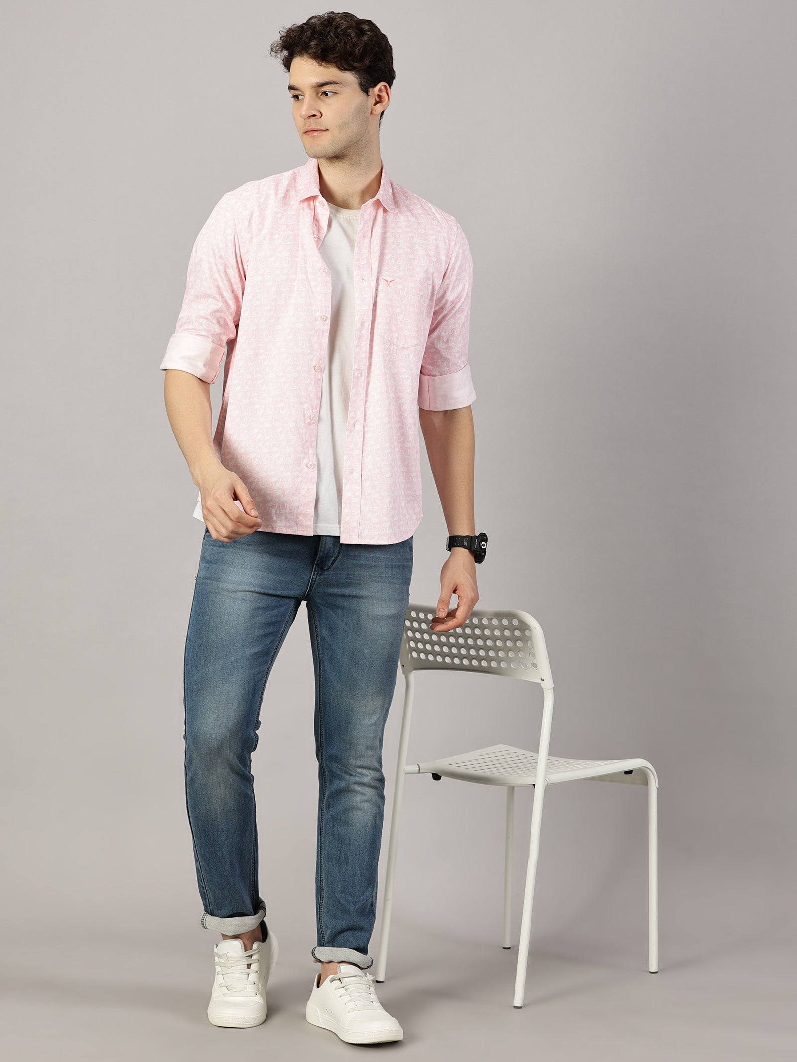 Casuals : Floral Printed Shirt