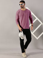Casuals : Henley Neck T-Shirt