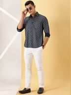 Casuals : Geometric Print fullsleeve shirt