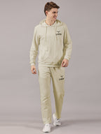 Active Wear : Sports Track Suit Beige