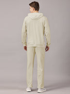 Active Wear : Sports Track Suit Beige