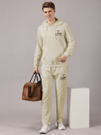 Active Wear : Sports Track Suit Beige