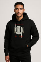 Sweatshirt : Leon Fashion Printed Kangaroo pocket Hoodie
