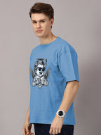 Oversized : Angel Printed T-Shirt