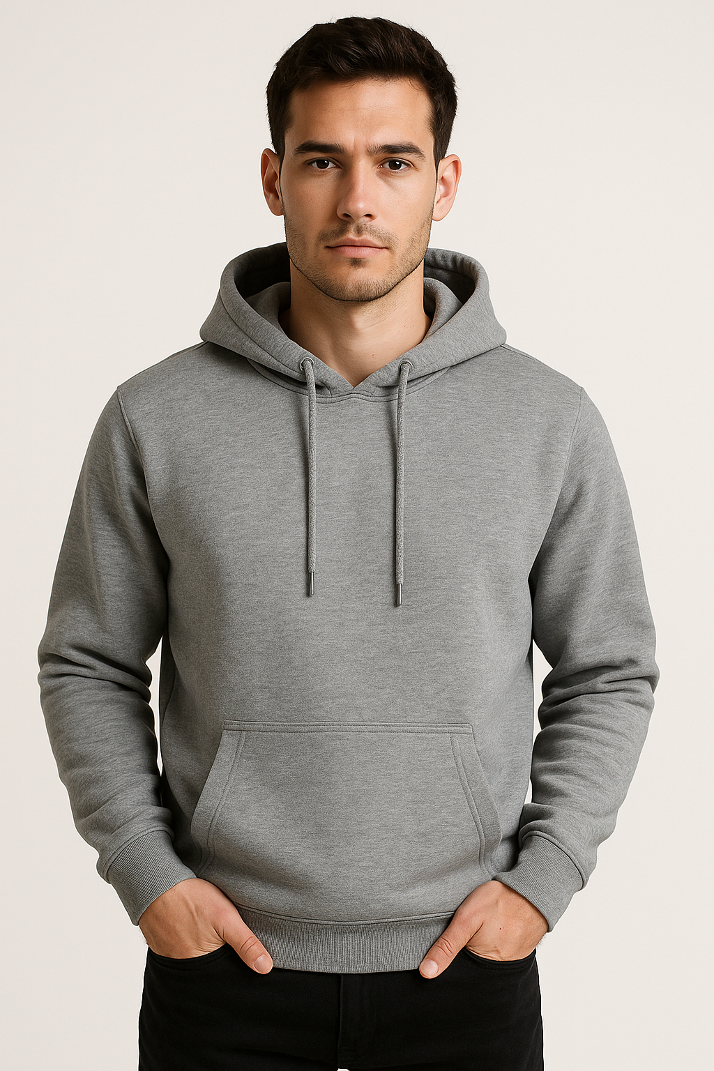 Sweatshirt :Headup Printed Kangaroo Pocket  Full Sleeve Hoodie