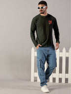 Basic Full sleeve : Dragon Printed T-Shirt
