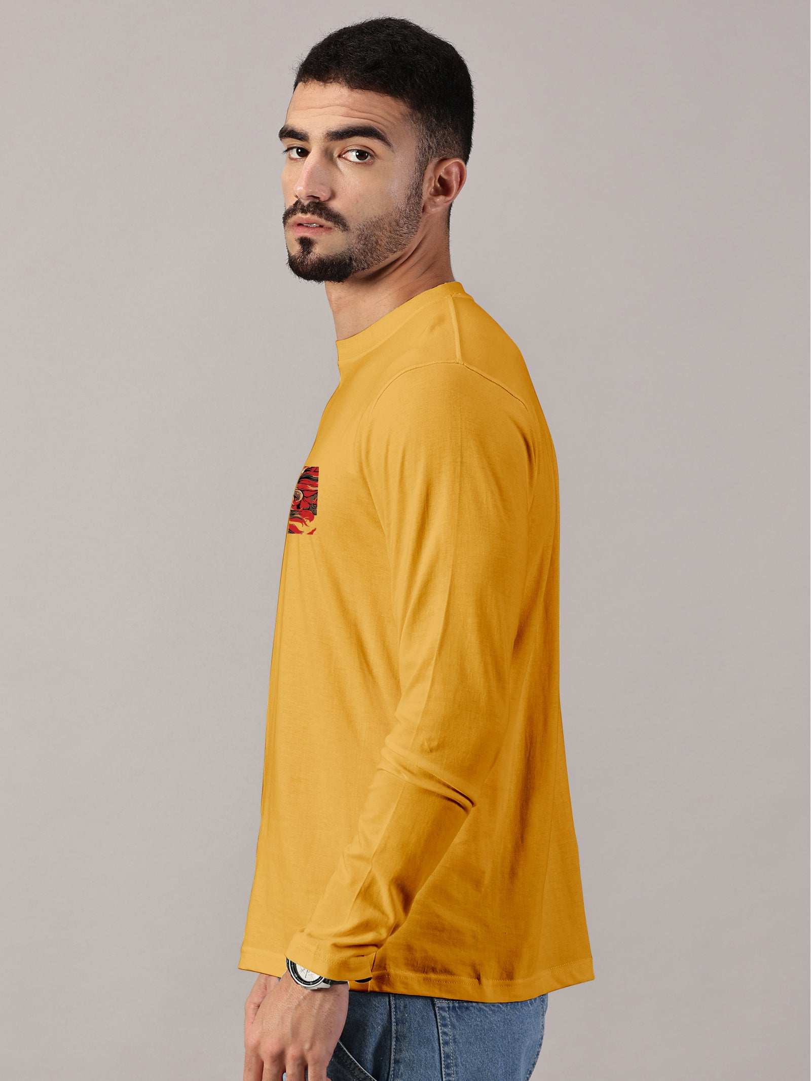 Basic Full sleeve : Dragon Printed T-Shirt