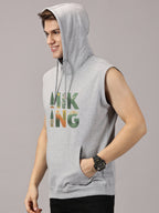 Sweatshirt ::  Hiking Printed Sleeveless Hoodie