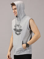 Sweatshirt :: Motor WingS Printed Sleeveless Hoodie
