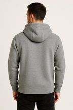 Sweatshirt : Leon Mode Printed Kangaroo pocket Hoodie
