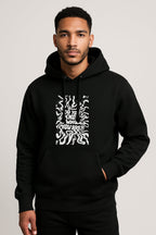 Sweatshirt :Do You Know Printed Kangaroo Pocket Full Sleeve Hoodie