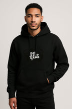 Sweatshirt :Eat Sleep Game Printed Kangaroo Pocket Full Sleeve Hoodie