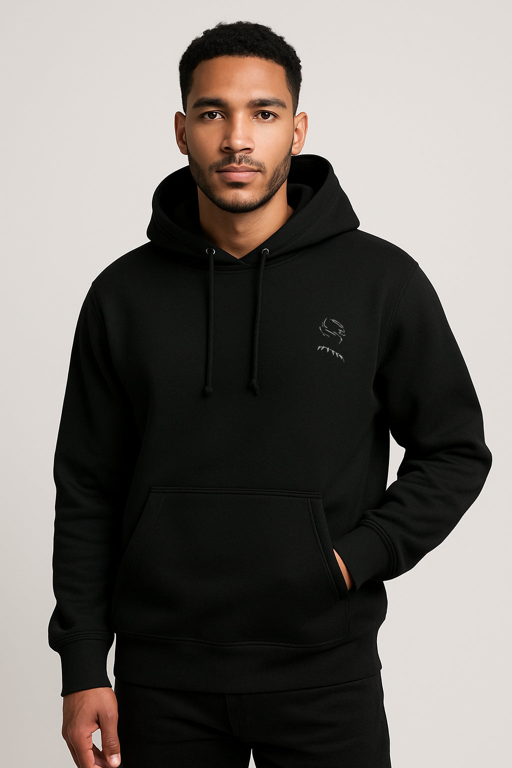 Sweatshirt : Wakanda Printed Kangaroo pocket Hoodie