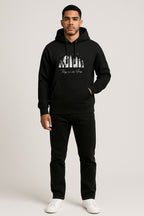 Sweatshirt : Wild Printed Kangaroo pocket Hoodie