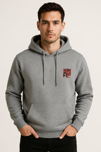 Sweatshirt : Dragon Printed Kangaroo pocket Hoodie