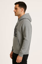 Sweatshirt :Do You Know Printed Kangaroo Pocket Full Sleeve Hoodie