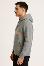 Sweatshirt : Positive Printed Kangaroo pocket Hoodie