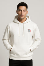 Sweatshirt : Lion Power Printed Kangaroo pocket Hoodie