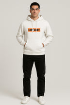 Sweatshirt : Lion  Heart Printed Kangaroo pocket Hoodie