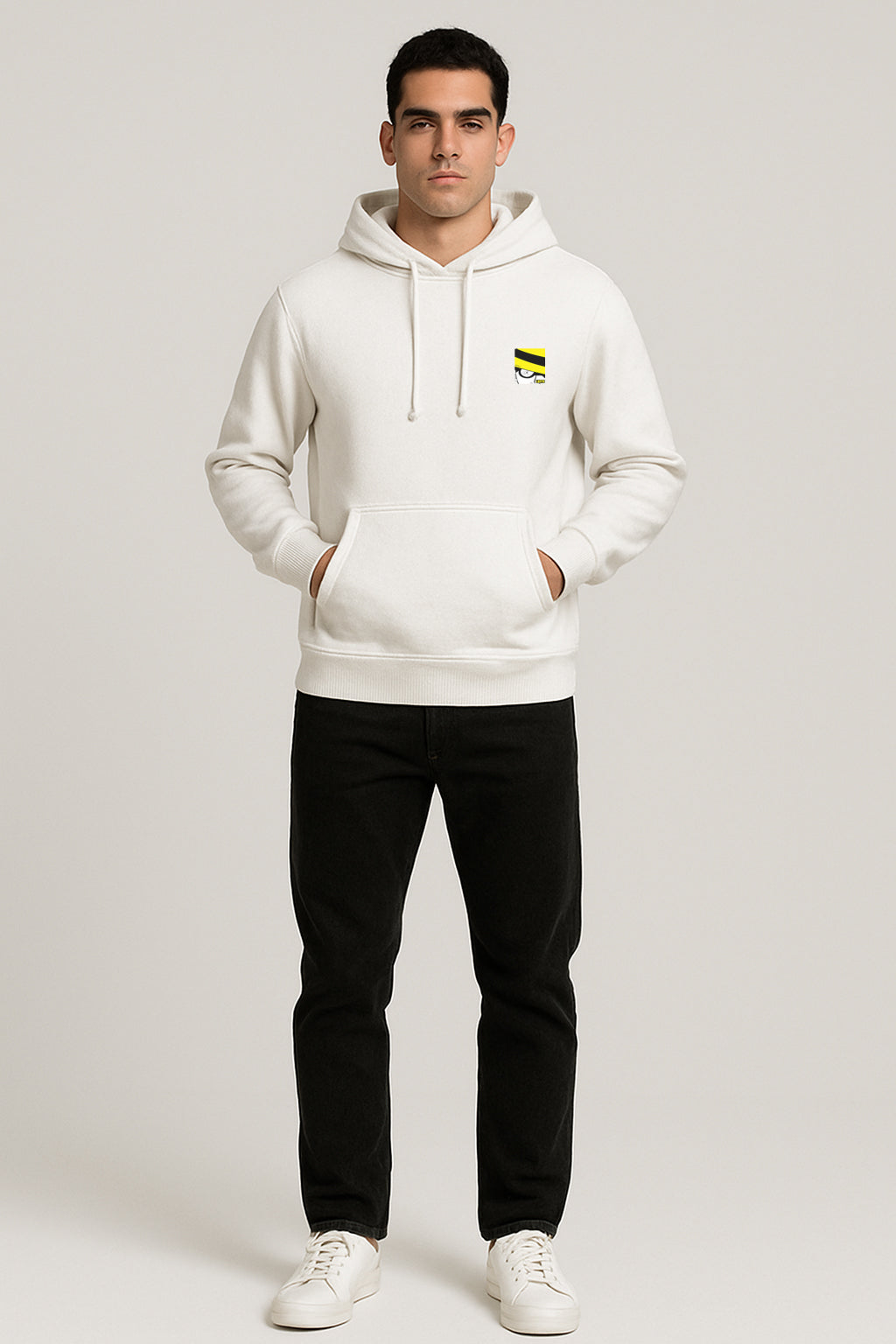 Sweatshirt : Luffy Printed Kangaroo pocket Hoodie